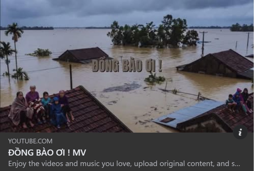 Ca khúc về bão lũ miền Trung: ĐỒNG BÀO ƠI | SÁNG TÁC VÀ TRÌNH BÀY: VIỆT KHANG
